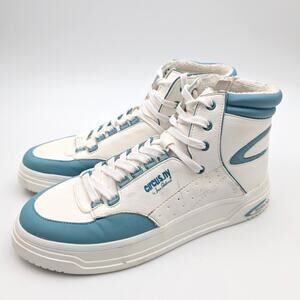 Circus by Sam Edelman Irving High Top Women's Sneaker White Blue Size US9M EU40